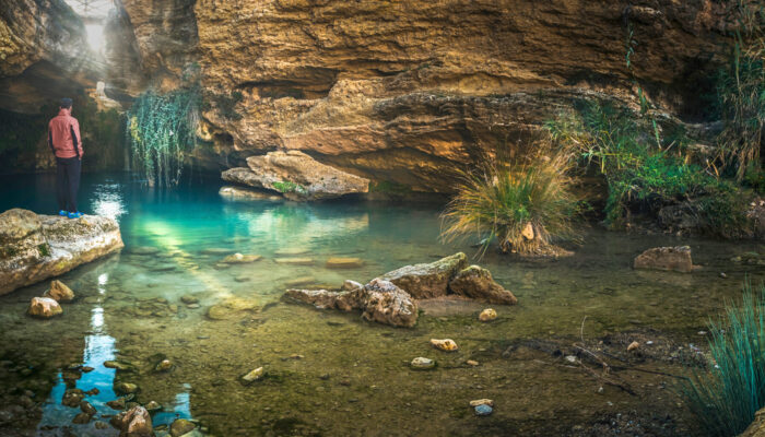 Beautiful,Panoramic,Photograph,In,The,Salto,Del,Usero,In,Bullas,