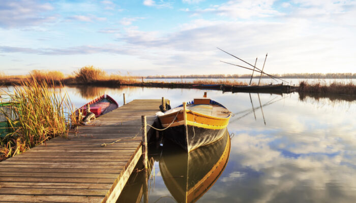 Boat,In,The,Harbor,Of,The,River